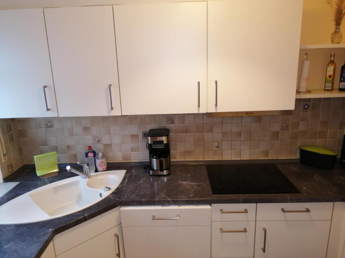 Ebenerdige Ferienwohnung Mit Grosser Terrasse In Der Naehe Des Waldes, Zum Wohlfuehlen Schoneck Esterno foto